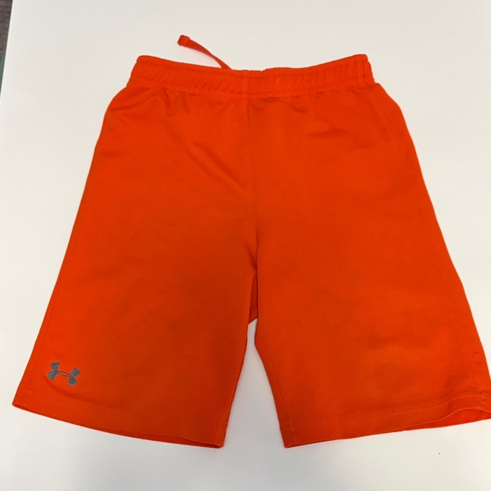 Under Armour Vivid Orange Athletic Shorts